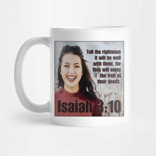 Isaiah 3:10 Mug